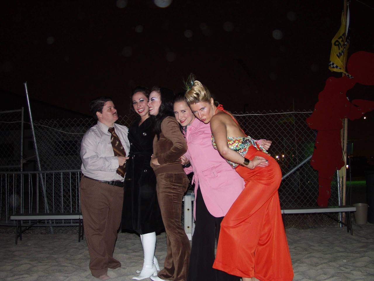 Murray Hill with the Dazzle Dancers at Water Taxi Beach